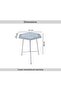 Mono Mosaic Table - Grey - 4