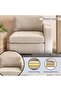 Reem Right Arm Sofa- Beige - 5