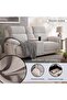 Tamar 2 Recliner Sofa - Beige - 4