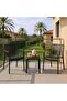 Pilar Outdoor Balcony Set-black