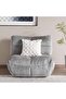 Macrame Armless Sofa Grey~grey - 3