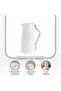 Dalia Vacuum Flask 1l -white - 5