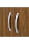 Vilacia 4 Door Wardrobe - Light Brown - 6