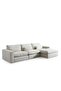 Bingnun Corner Sofa Set Right - Beige - 7