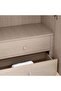 Cohen 6 Door Wardrobe - High Gloss Off White - 7