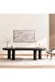 Harper 10 Seater Dining Table Wood - Brown - 2