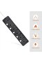 Power Strip Extension Cord with Surge Protection – 5m Heavy Duty Cable, 5 Universal Sockets, 2 USB P - 4