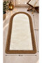 Duru Jute Straw Rope & Plush Prayer Mat with Non-Slip Base, Soft Textured Handmade Decorative Prayer Mat - 2