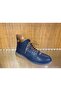 Genuine Leather Rubber Sole Lace-Up Zipper Boots Women's Shoes - 2
