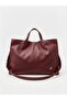 Soft Leather Large Size Briefcase Laptop and Office Bag - 2
