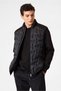 Regular Fit Black Filling Vest