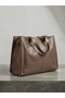 Soft Leather Large Size Briefcase Laptop and Office Bag - 3