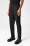 Black Comfort Fit Black Trousers - 5
