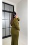 Women's Suit-Look Soft Knitwear Dress - 2