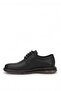 Elit 26Knbl4032 Men's Genuine Leather Casual Shoes Black - 4