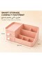 Plastic Desktop Storage Organizer Drawer Makeup Organizer Box, Multi Compartment Cosmetic Holder for - 3