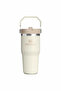 The Iceflow ™   Flip Straw 2.0 Tumbler 0.41L / 14oz Cream Thermos