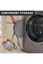 Foldable Laundry Basket, Plain Polyester Edging, 3 Compartments, Suitable for Dormitories, L - 5