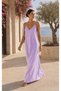 Lavinia Lilac Thin Strap Maxi Dress - 4