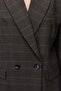 Women's Plaid Patterned Blazer Jacket - 6