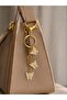 Gold Butterfly Figured Bag Charm Keychain Charm