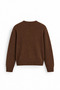 Vincent - Brown - Boxy Fit Crew Neck - Men's Sweatshirt - 2