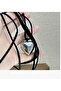 Designer Lace-Up Big Heart Necklace - 2