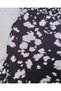 Black with White Pattern Thin Soft Crinkled Jersey Fabric for Dresses & Blouses 150X200Cm - 5