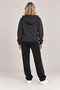 Unisex Patterned Zippered Hooded Sweatshirt Jacket with Pockets, Comfortable Fit for Daily Use - 3