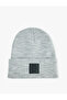 Layered Basic Beret with Label Detail
