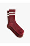 Striped 2-Piece Set of Cotton Socks - 2