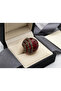 Bronze Women's Ring Authentic Copper Jewelry Margazite Crafted Round Red Crystal Stone Nazenin Model Set - 2