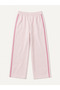 Girls Bow Graphic Sweatshirt and Wide Leg Pants Set - 7