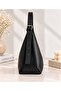 Women's Black Shoulder Bag Soft Internal and External Texture Quality Workmanship and Soft Synthetic Leather Handbag - 2