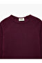 Crew Neck Modal Blend Long Sleeve Basic T-Shirt - 3