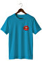 Special Design Widi and Lip Printed Regular T-Shirt