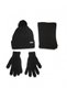 Kitti 9-15 Years Old Girls' Lined Scarf, Beanie, Gloves 3-Piece Set - 2