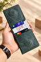 100% Genuine Leather Men's Wallet Viral 3 Models - Magnetic Card Holder, Cash Compartment, Gift Boxed - 5