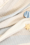 Frosty Baby 100% Cotton Muslin Pique - Beige - 4
