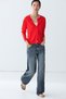 Crew Neck Buttoned Thin Knitwear Cardigan Aw26Hi0040 - 3
