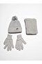 Kitti 9-15 Years Old Girls' Lined Scarf, Beanie, Gloves 3-Piece Set - 2