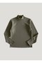 Girls and Boys Half Turtleneck Long Sleeve Badi Khaki 3-9 Years Rg1701