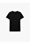Cotton Short Sleeve Crew Neck Basic Slim Fit T-Shirt