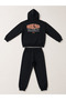Boys’ Back Graphic Sweatshirt Hoodie and Jogger Pants Set - 3