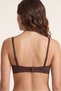 Women's Coffee Color Strapless Padded Bra - 4