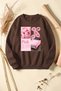 Unisex Pinkcar Printed Crew Neck Sweatshirt - 2