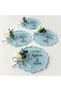 Baby Candy Gift Bebe-337M Flower Cut Blue Plexi Magnet - 5