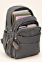 Waterproof Crinkle Fabric Orthopedic Multi-Compartment School Backpack - 3