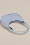 Sky Curve |   Ice Blue Canvas Hobo Shoulder Bag - 6