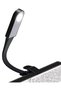 Book Light, USB Rechargeable 3 Modes Stepless Dimming Flexible Clip Light for Reading at Nig - 2